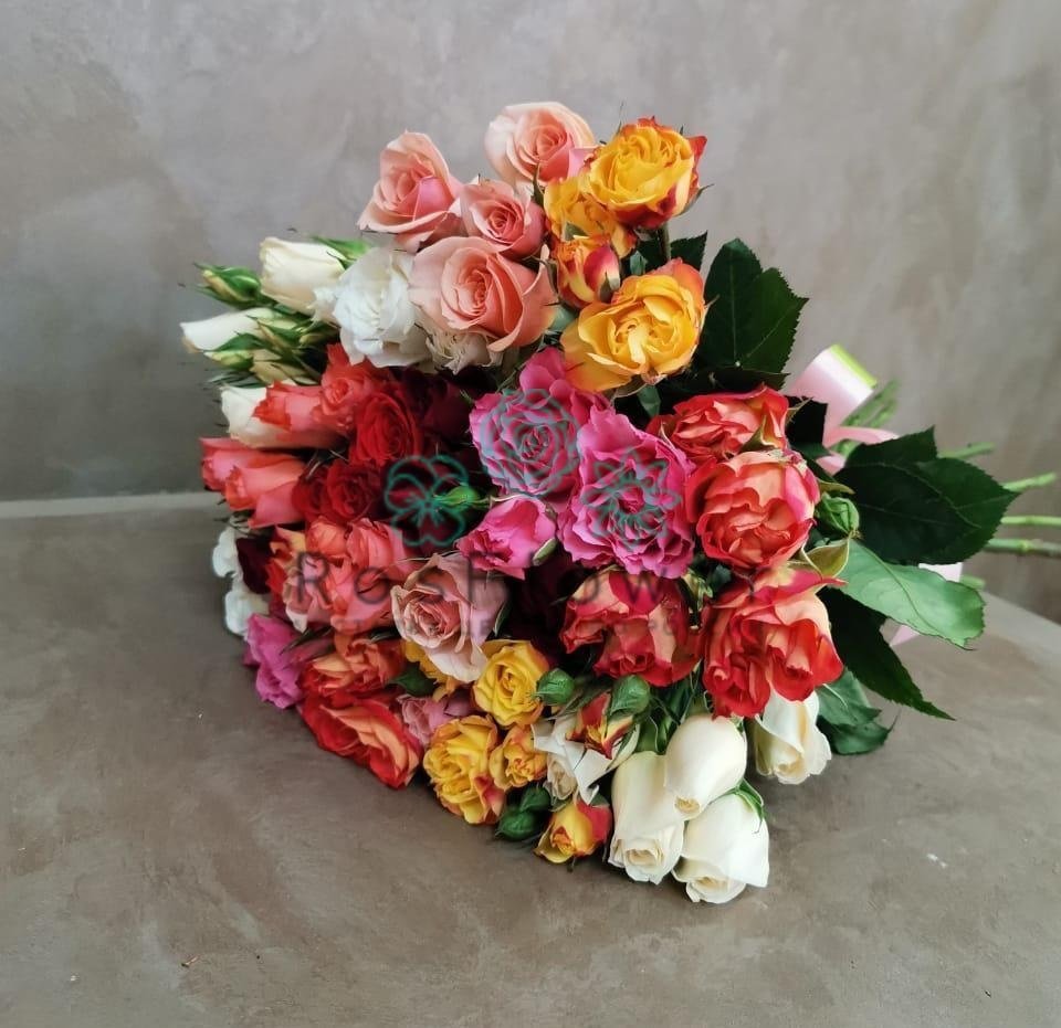 Букет цветов из: Розы в Койгородке