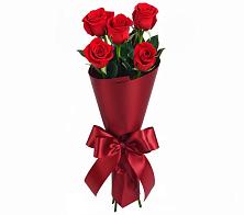 Букет 5 Красных роз Эдлесс Лав в Койгородке