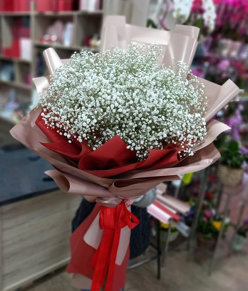 Букет Белые хлопья в Койгородке Букет цветов из: Гипсофила в Койгородке