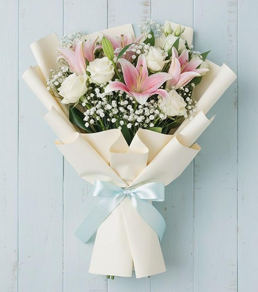 Букет цветов из: Лилии в Койгородке