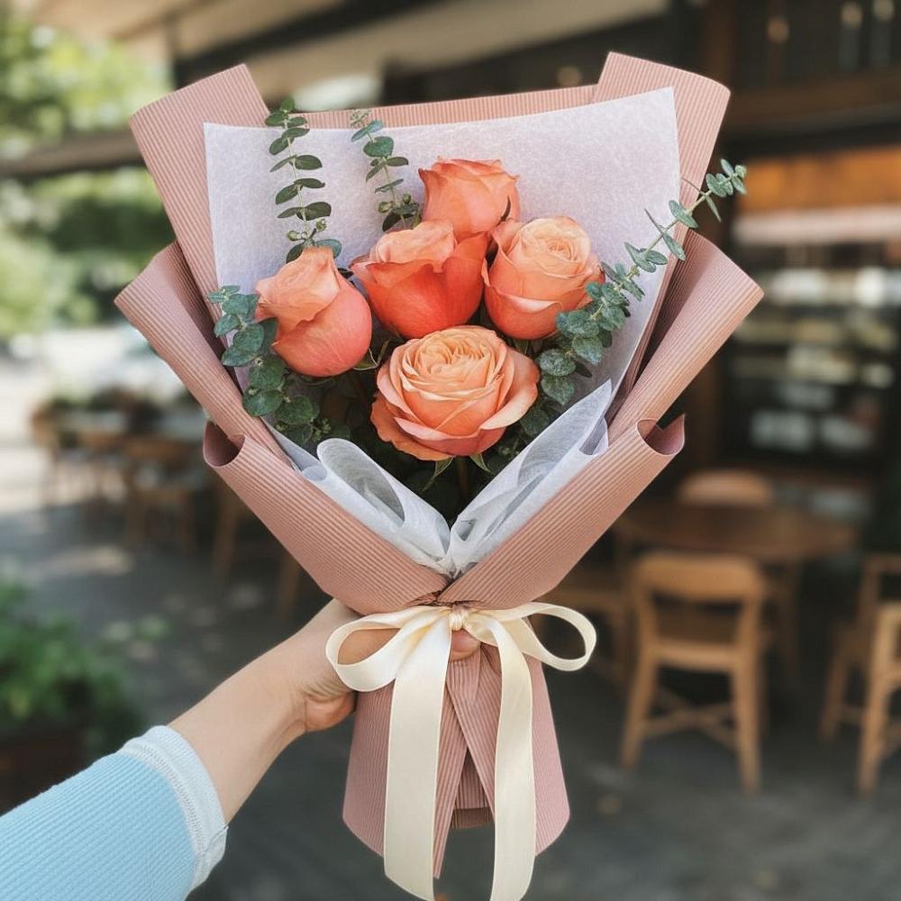 Букет цветов из: Розы в Койгородке