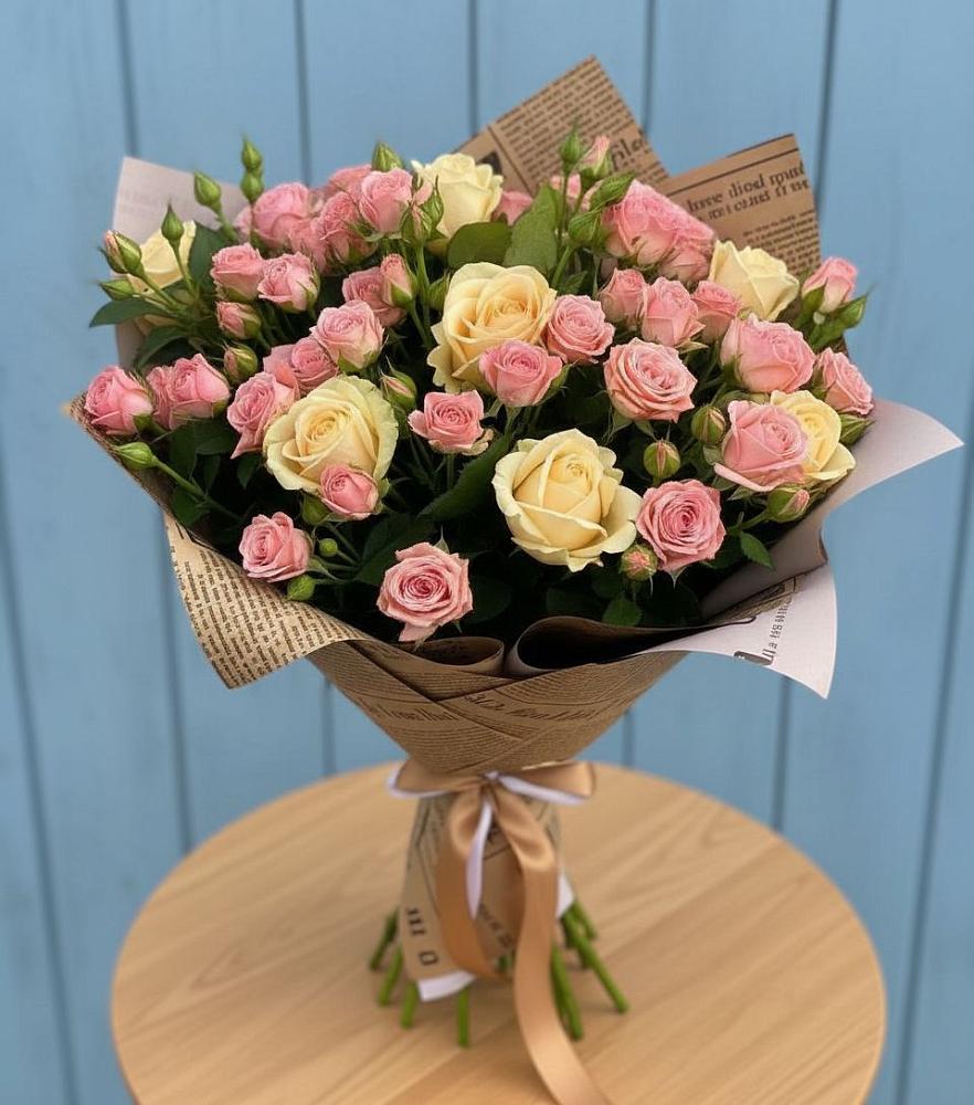 Букет цветов из: Розы в Койгородке