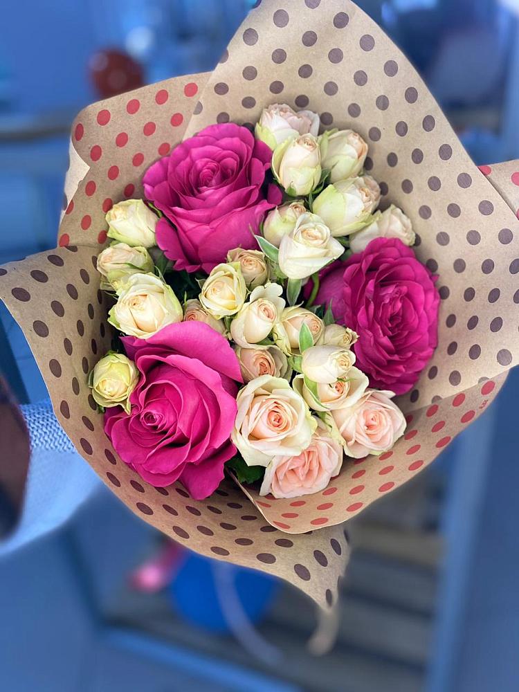 Букет цветов из: Розы в Койгородке