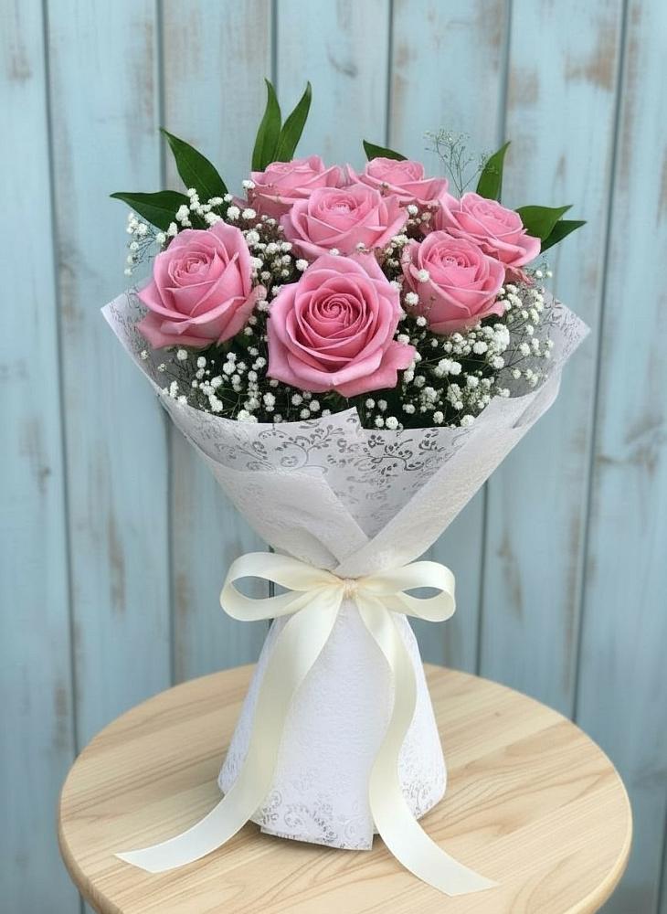 Букет цветов из: Розы в Койгородке