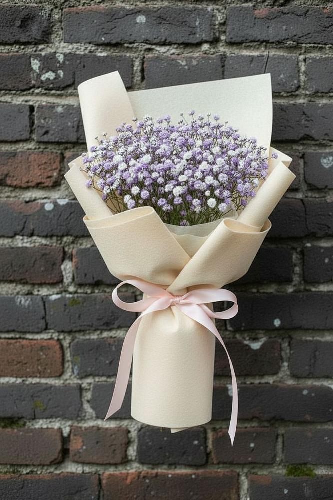 Букет цветов из: Гипсофила в Койгородке