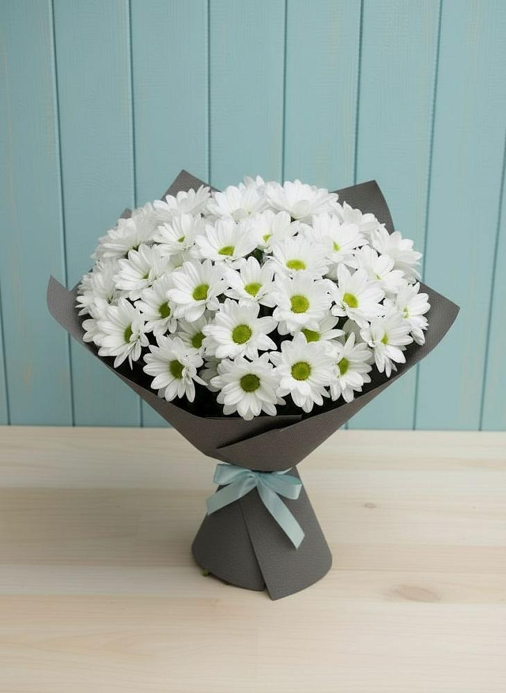 Букет цветов из: Хризантемы в Койгородке