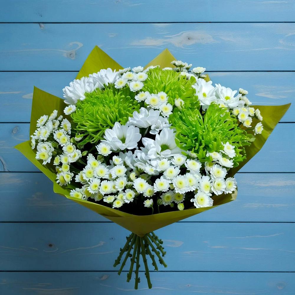 Букет цветов из: Хризантемы в Койгородке