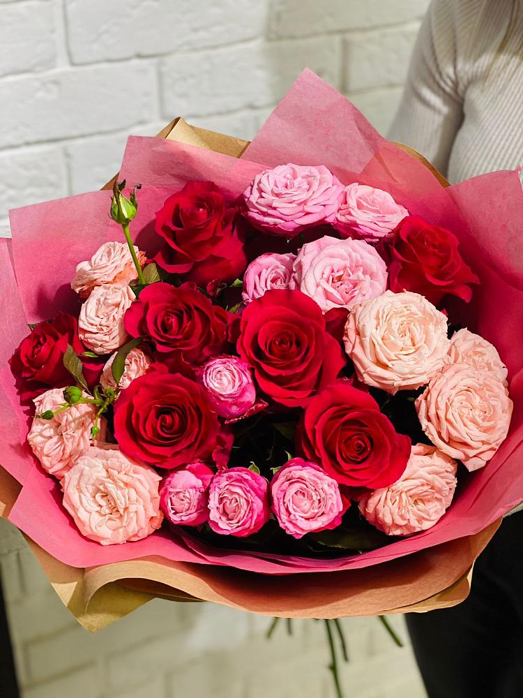 Букет цветов из: Розы в Койгородке