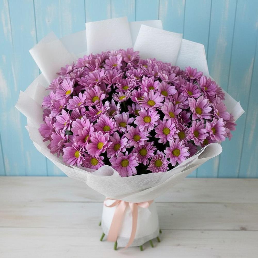 Букет цветов из: Хризантемы в Койгородке