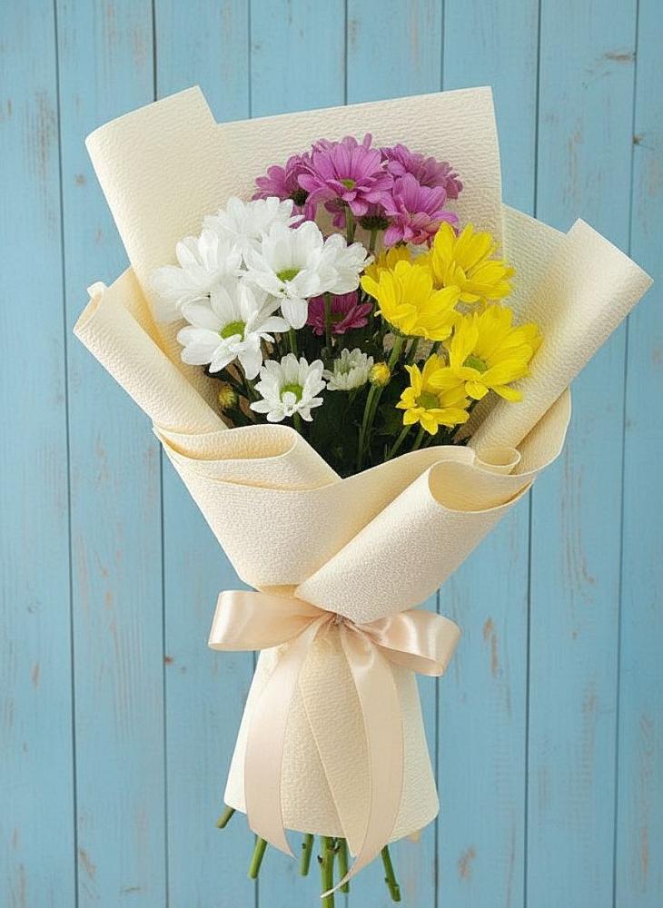 Букет цветов из: Хризантемы в Койгородке