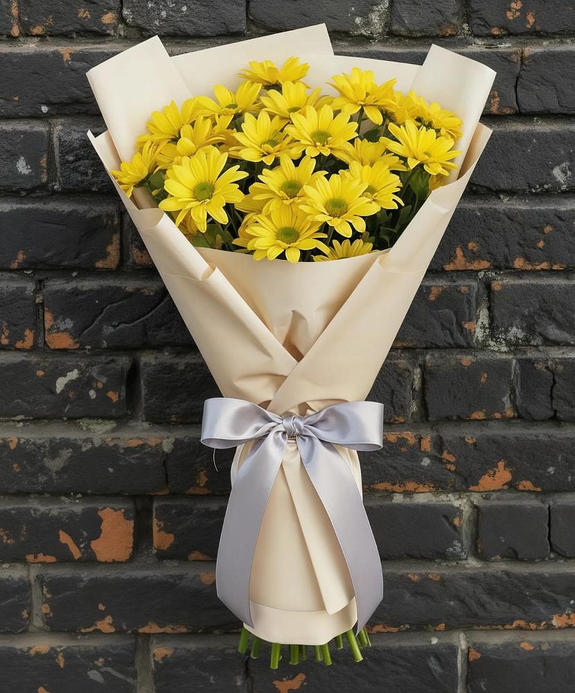 Букет цветов из: Хризантемы в Койгородке
