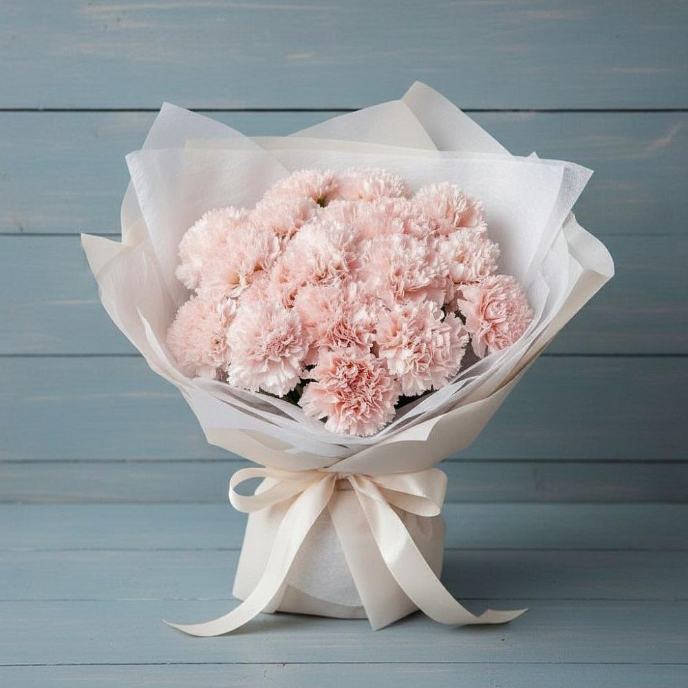 Букет цветов из: Гвоздики в Койгородке