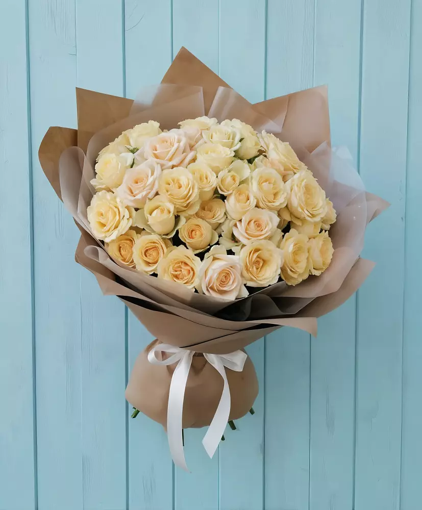 Букет Кремовое облако в Койгородке